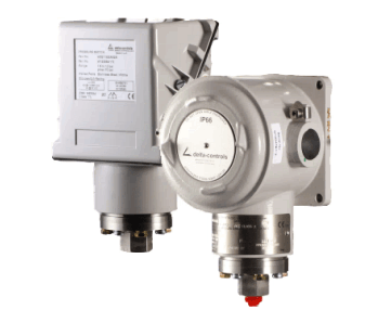 Delta-Mobrey Industrial Series Model S21 - S22 - S24 Fixed Deadband Pressure Switches